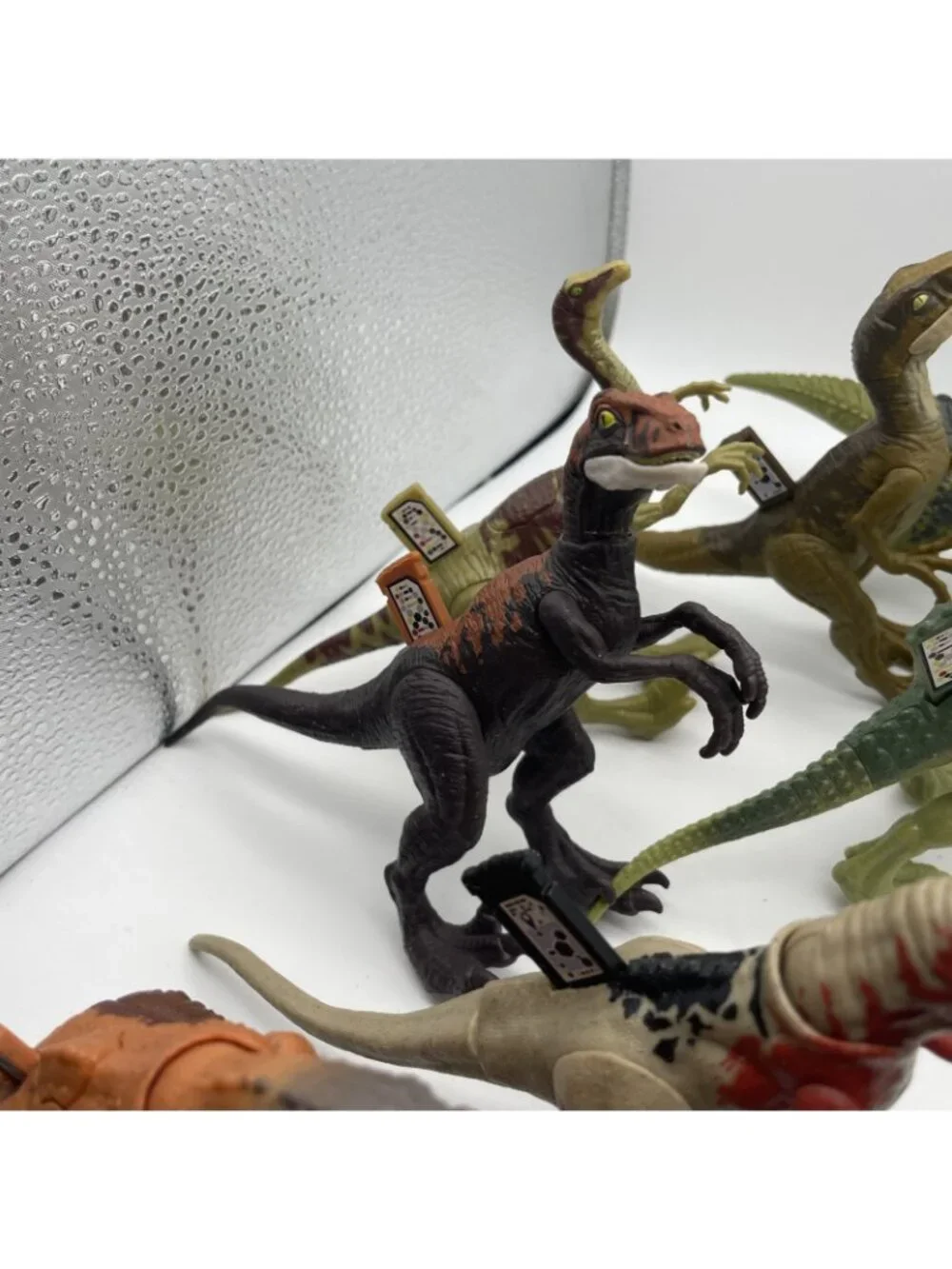 9 Jurassic World Dinosaur Action Figures Articulated Some Pull Out Code Tracker